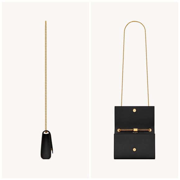 Kate Small YSL Crossbody Bag in Grained Leather - Picture 10 of 11